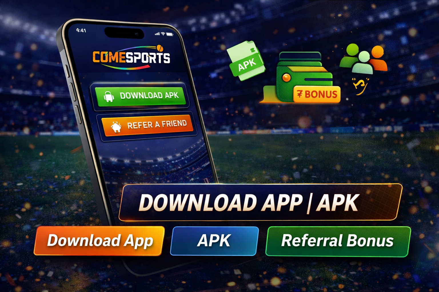 Crown 11 app promotion artwork